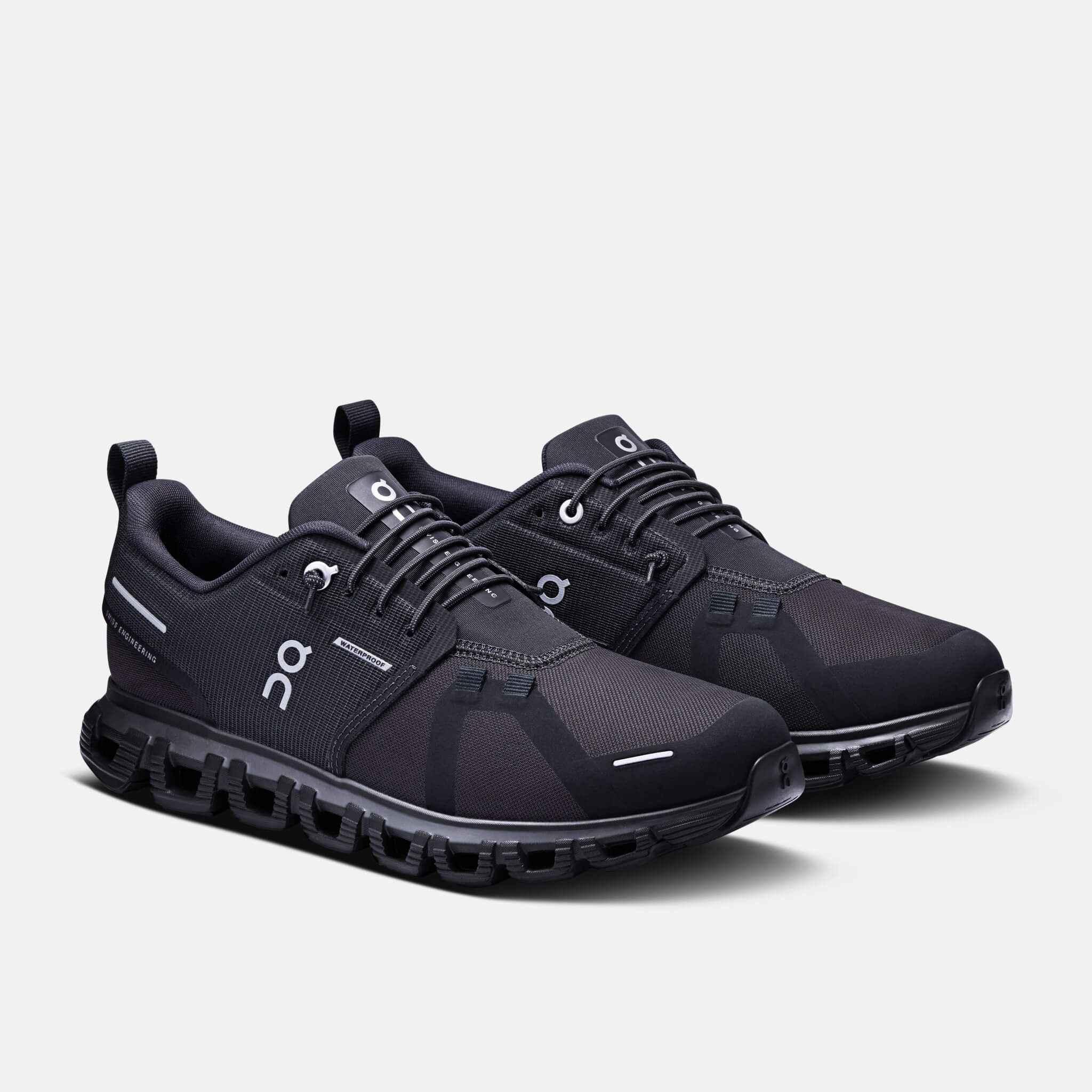 Pantofi sport casual negri On Cloud 6 WP de damă