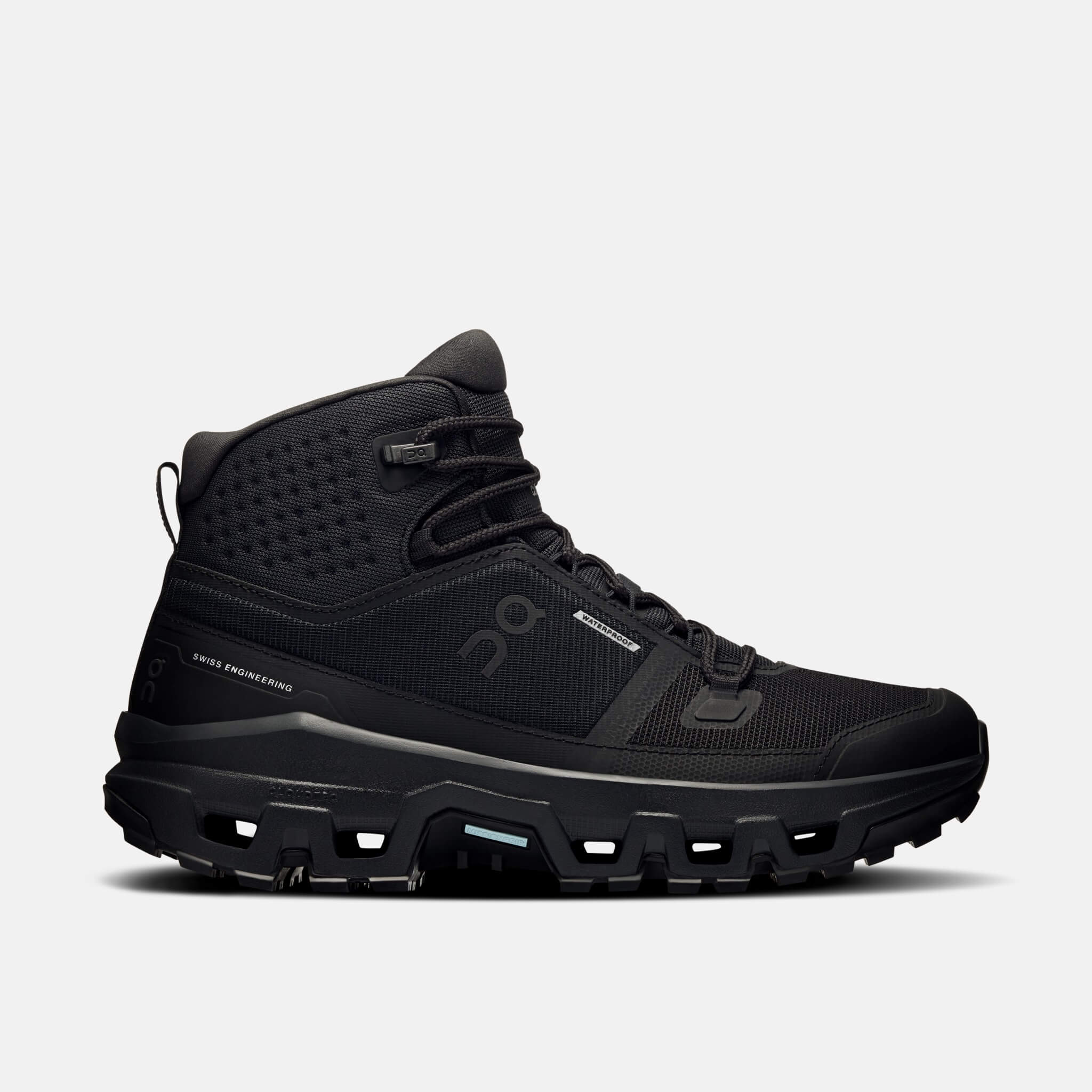 Pantofi sport outdoor negri On Cloudrock Mid WP de damă