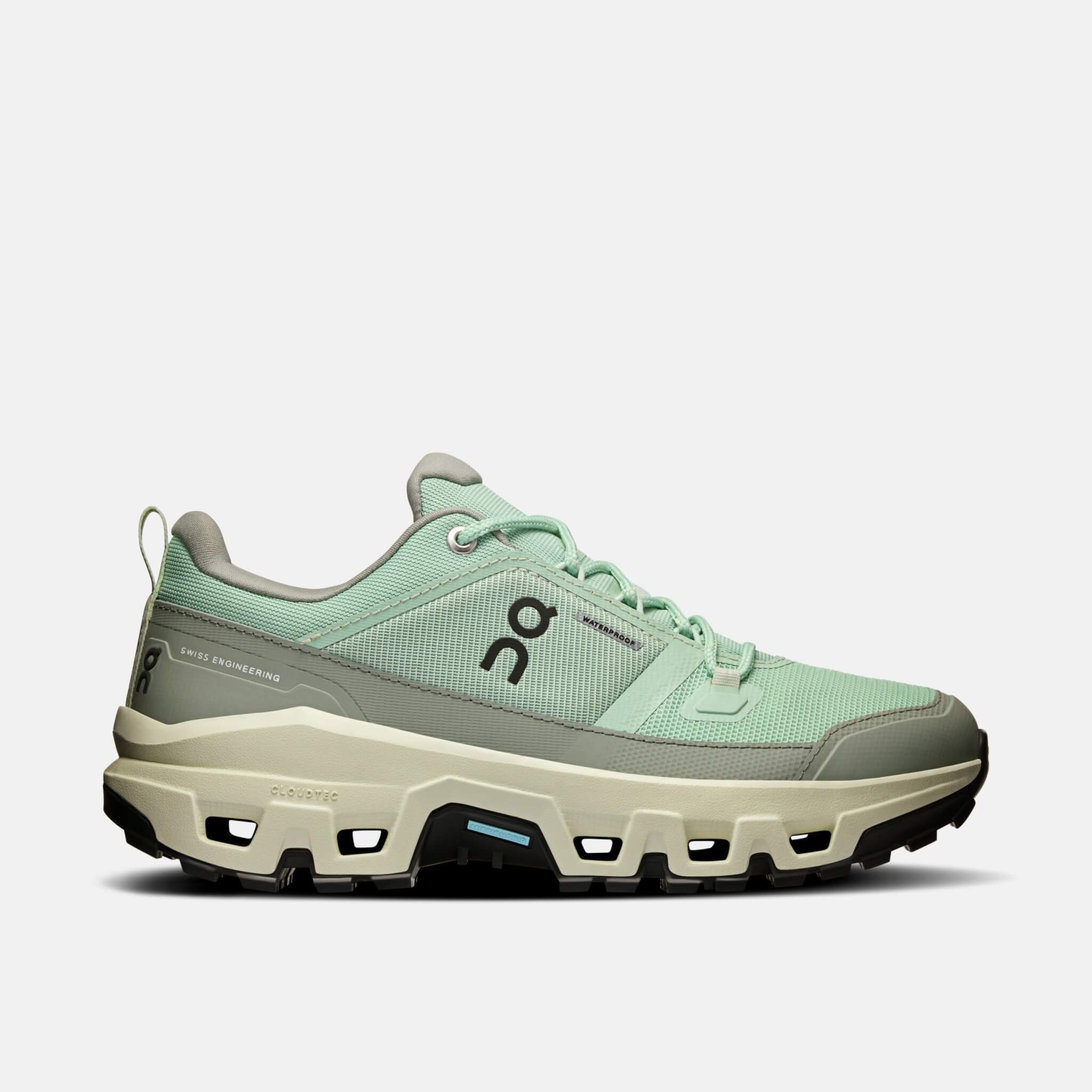 Pantofi outdoor verzi On Cloudrock Low WP de damă