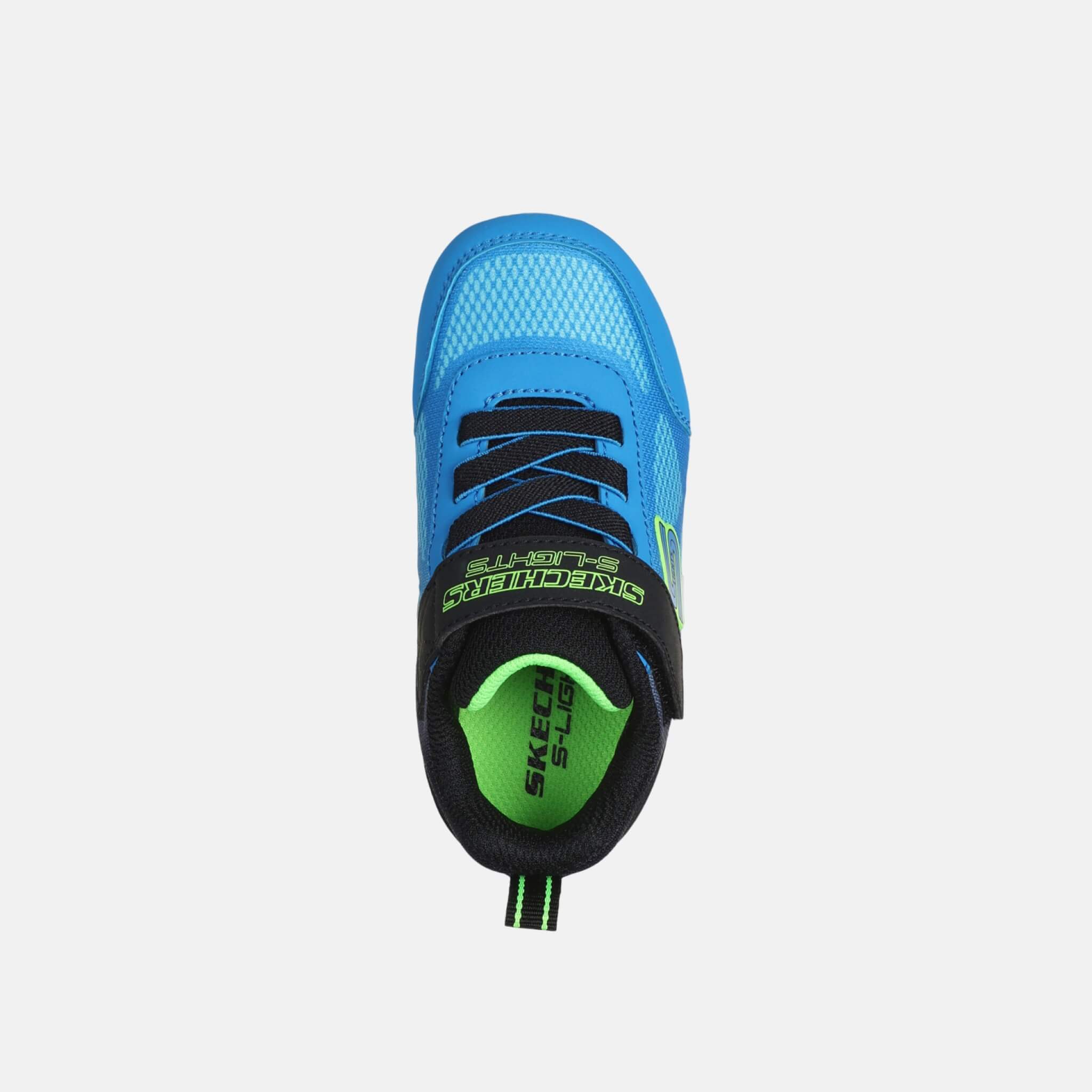 Pantofi sport albaștri Skechers Meteor-Lights - Krendox copii