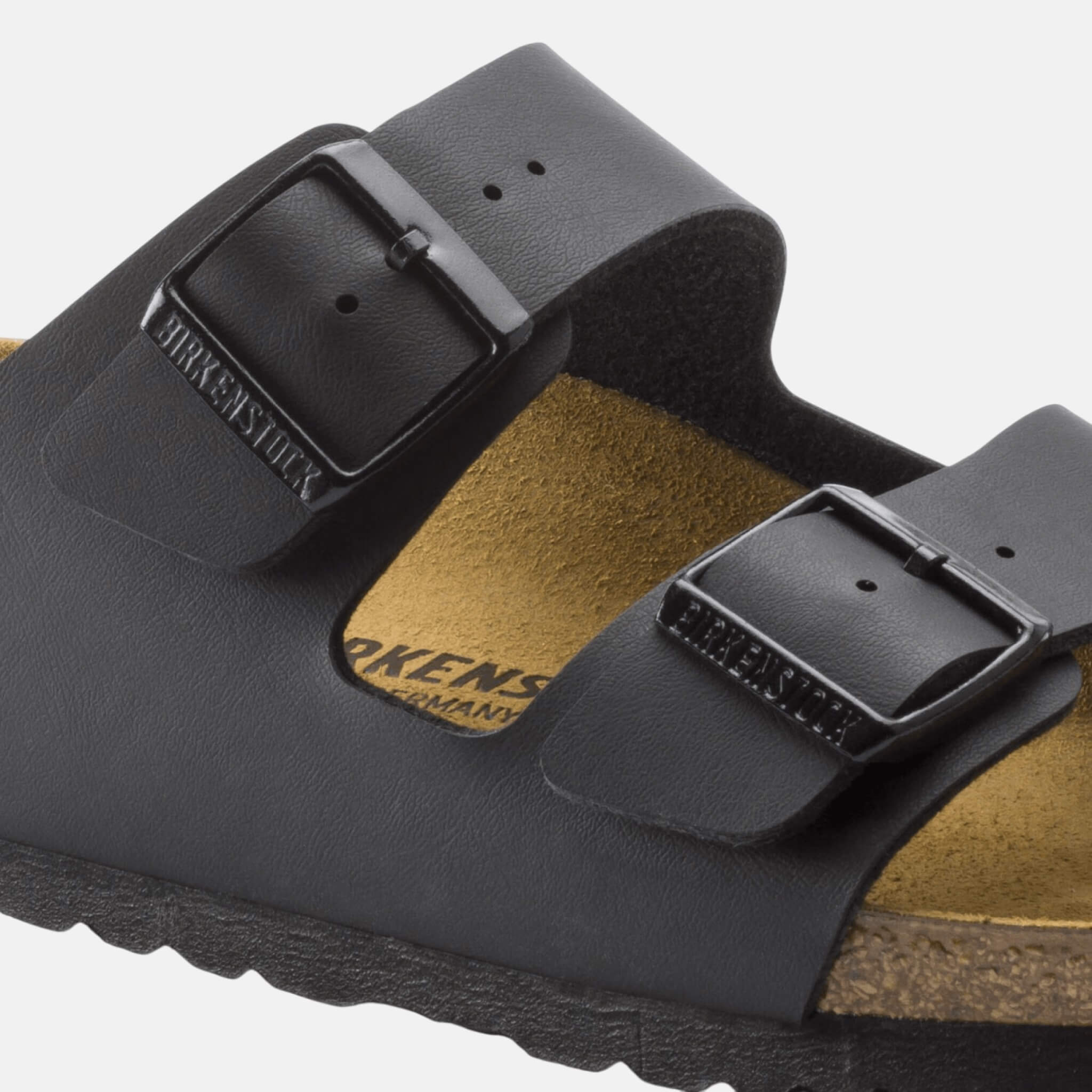 Papuci Birkenstock Arizona Leather negru