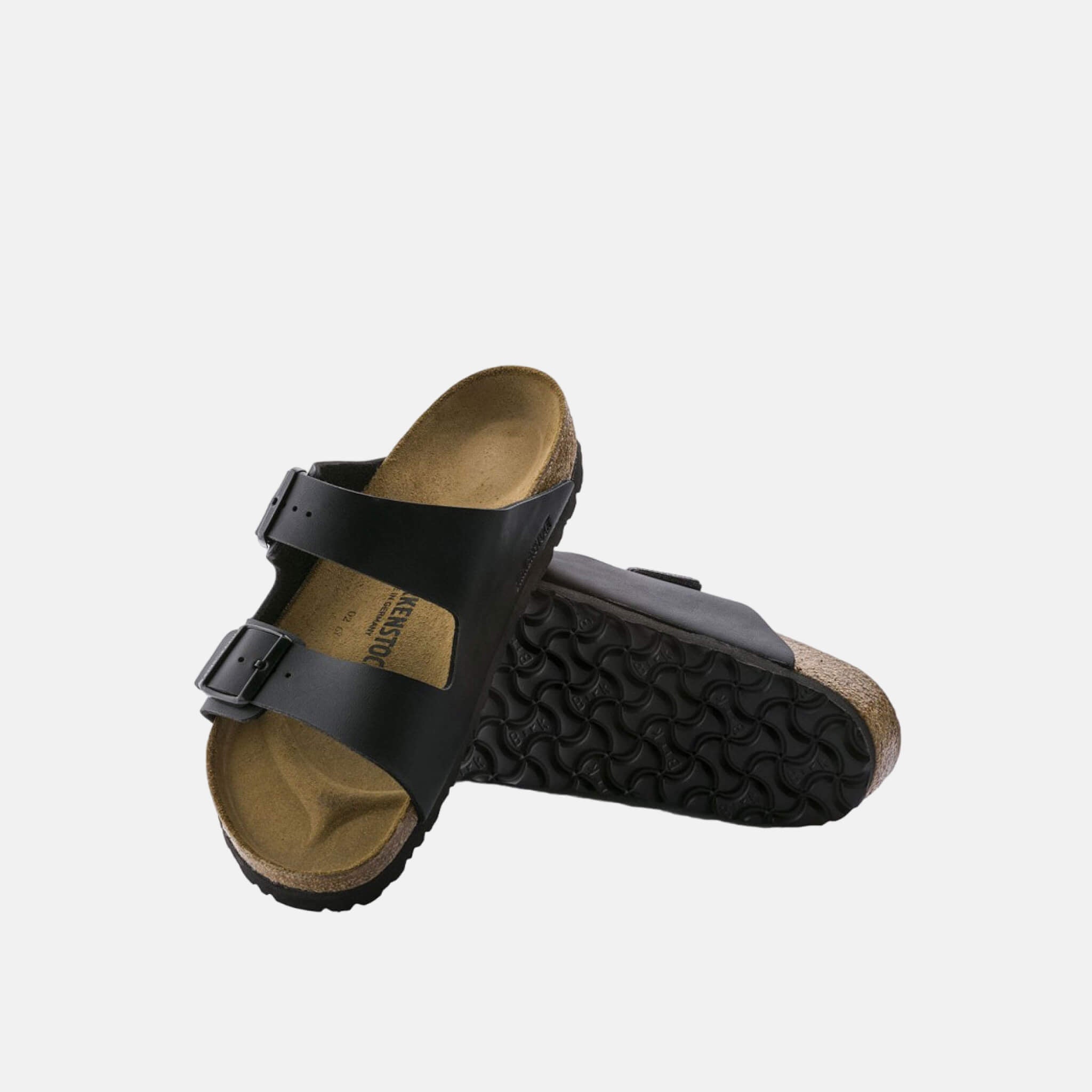Papuci Birkenstock Arizona Birko-Flor negru 1