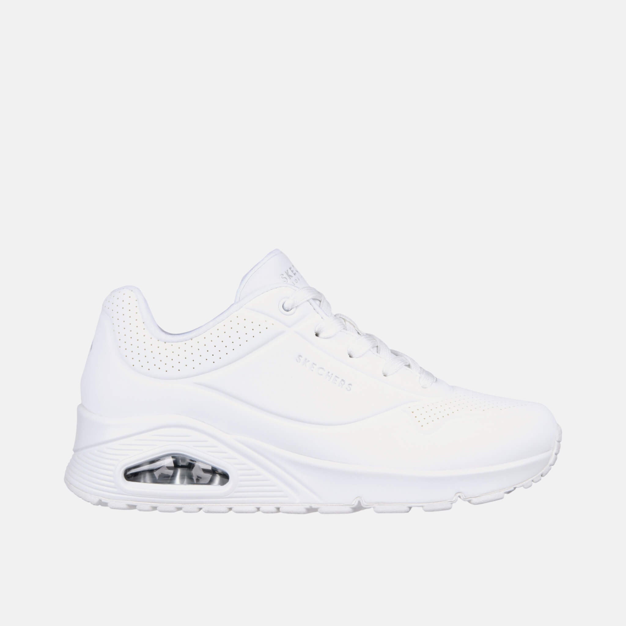 Pantofi sport albi Skechers UNO - Stand on Air de damă
