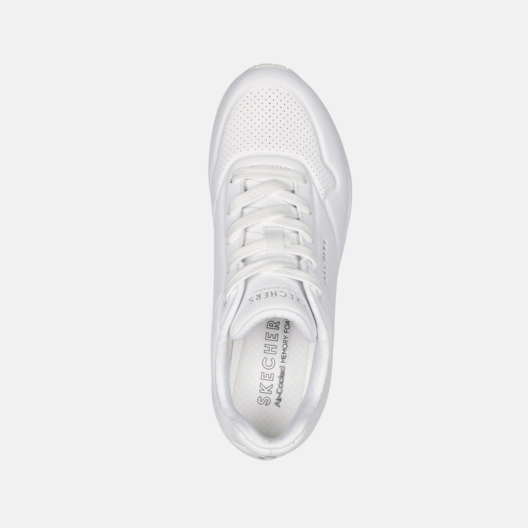 Pantofi sport albi Skechers UNO - Stand on Air de damă