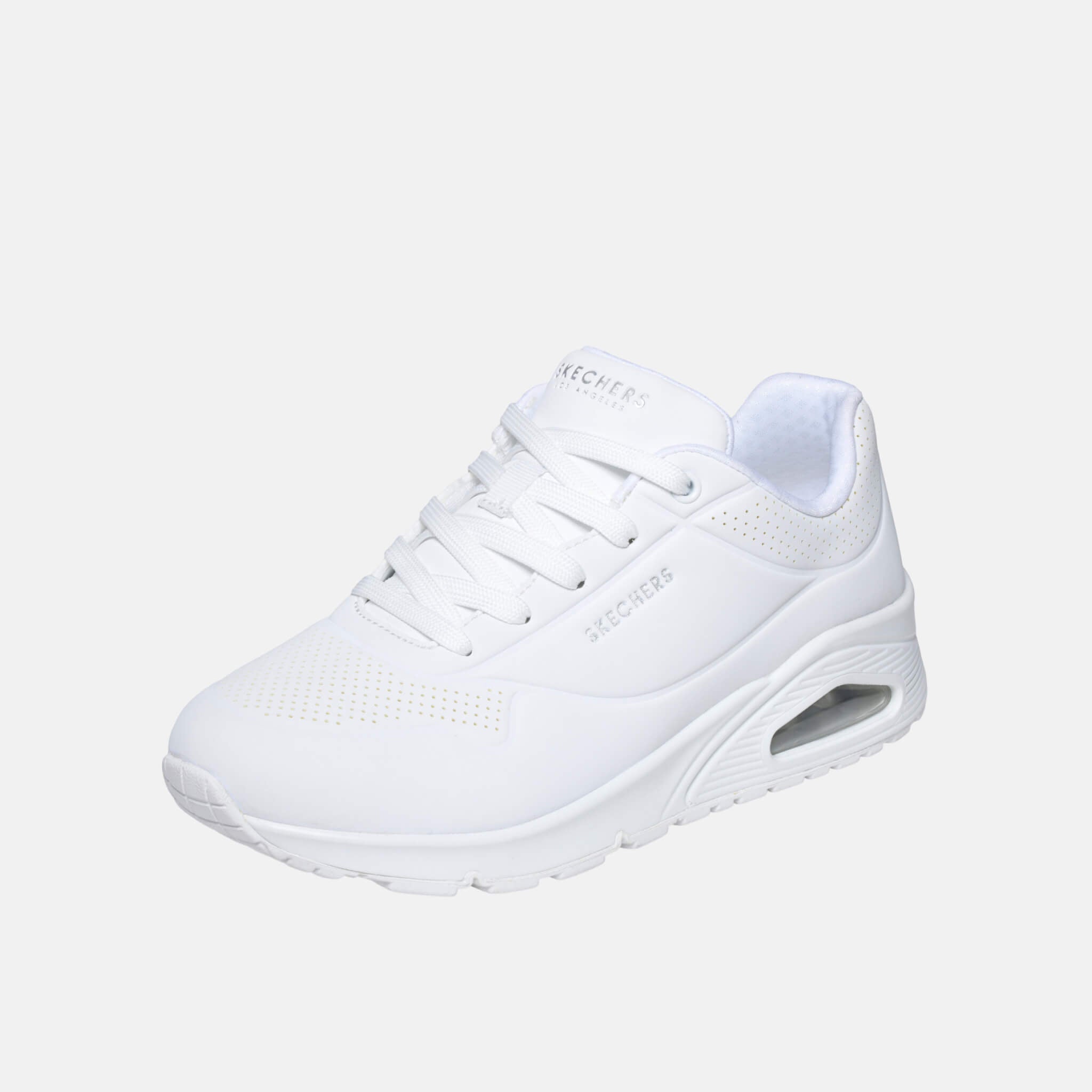 Pantofi sport albi Skechers UNO - Stand on Air de damă