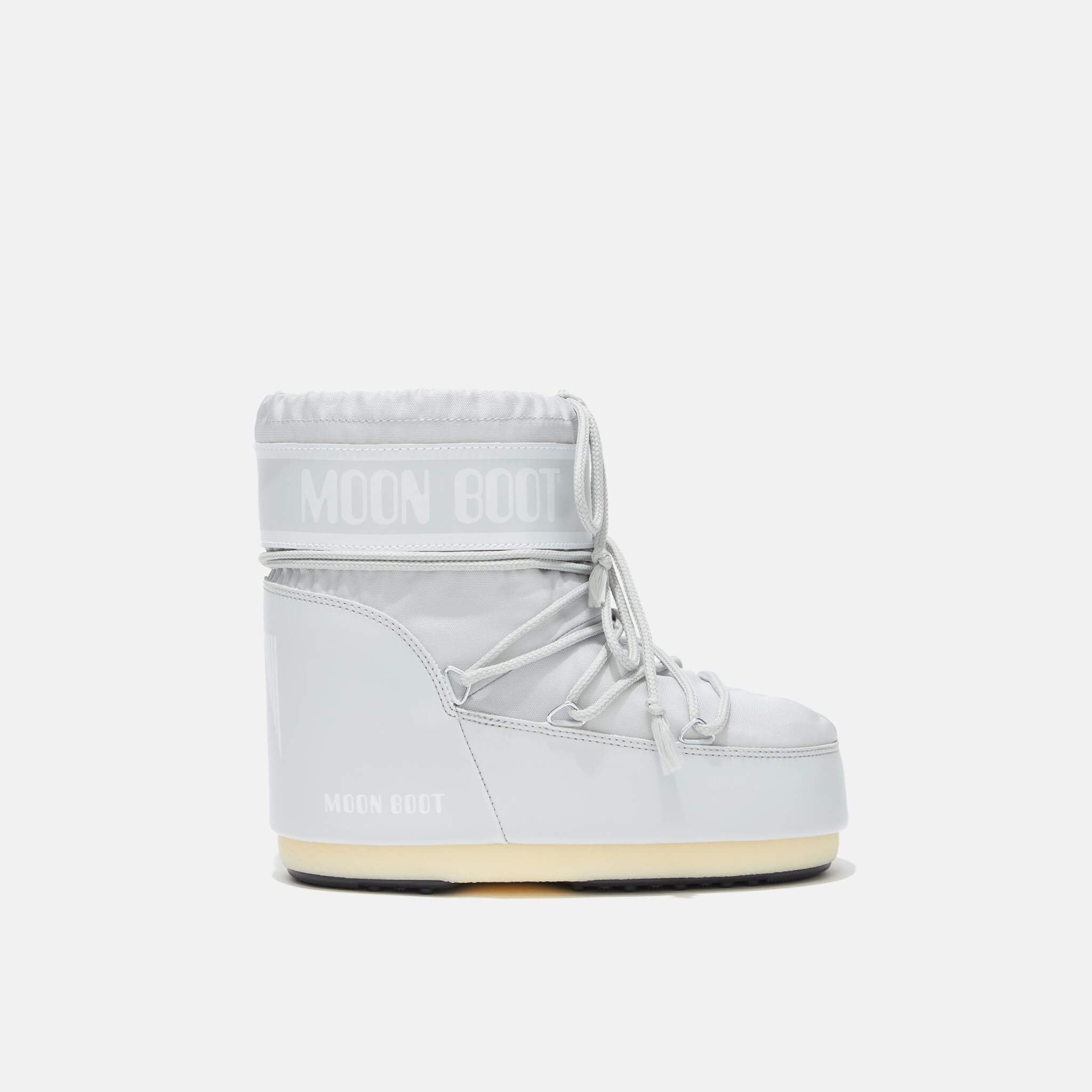 Cizme de iarnă gri Moon Boot Icon Low de damă