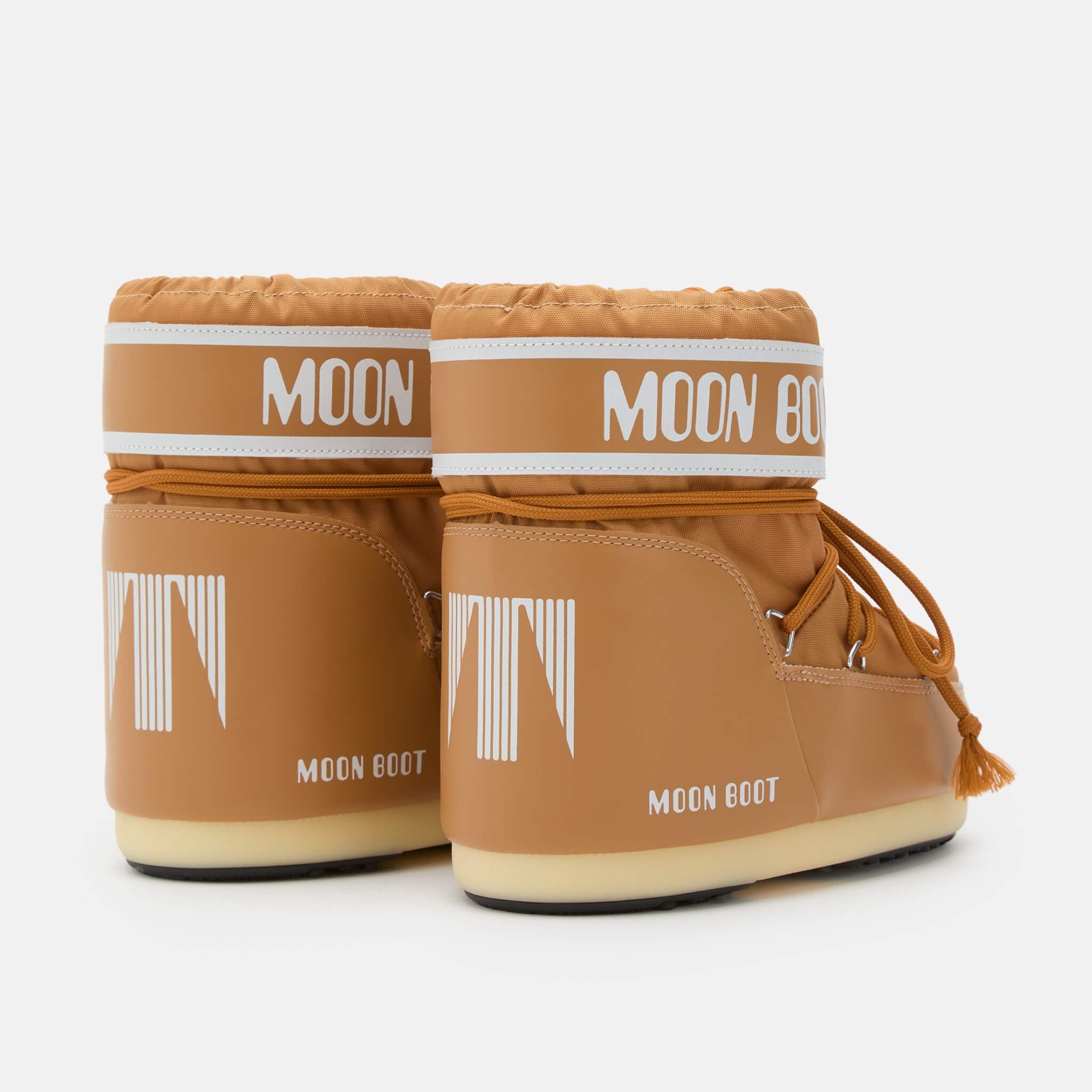 Cizme de iarnă maro Moon Boot Icon Low Nylon de damă