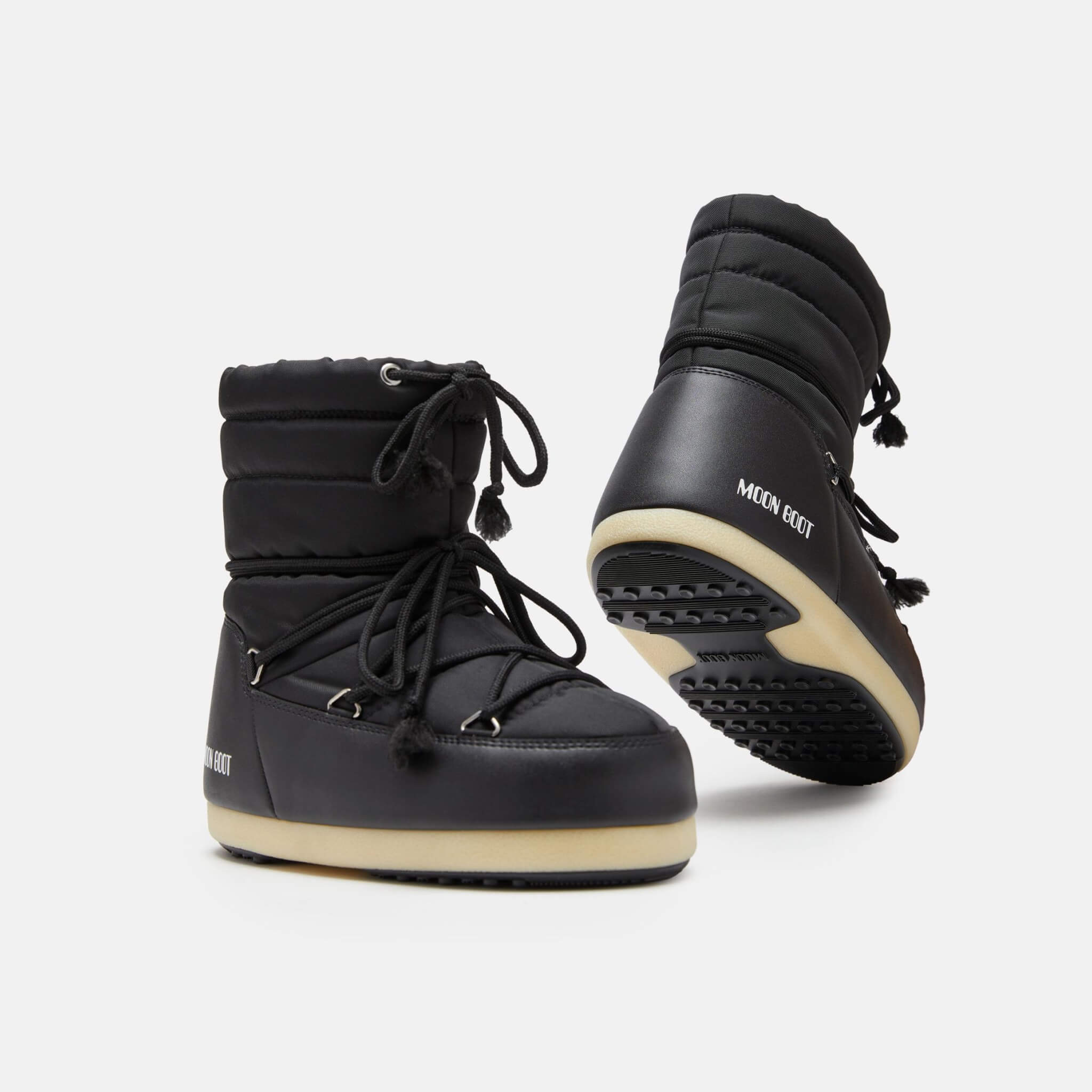 Cizme de iarnă negre  Moon Boot Evx Light Nylon de damă