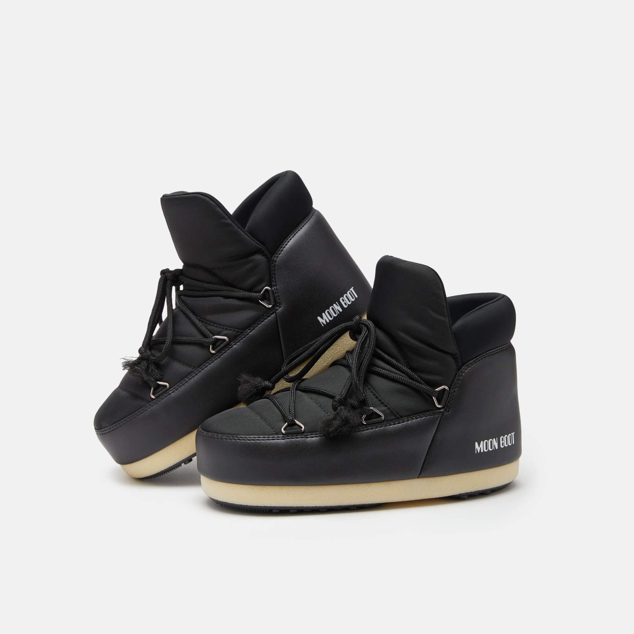Cizme de iarnă negre Moon Boot Evx Pumps Nylon de damă