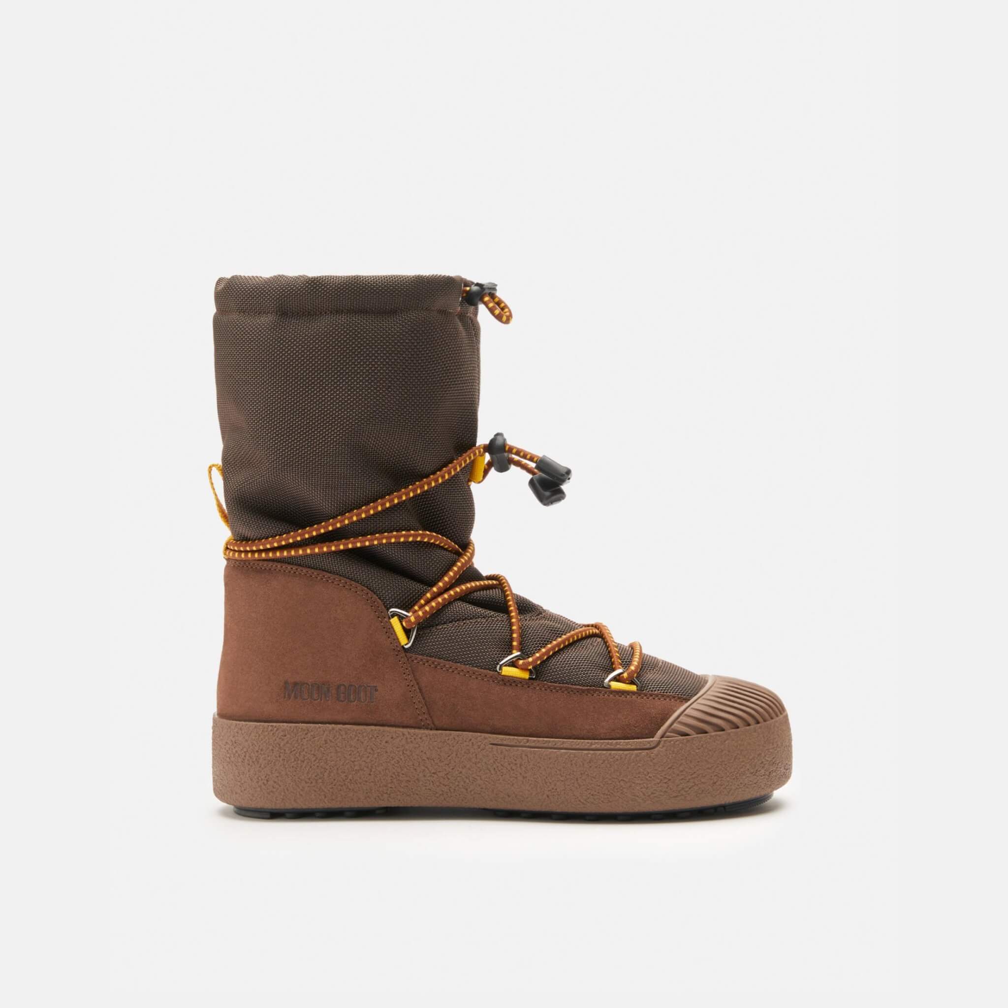 Cizme de iarnă maro Moon Boot Mtrack Polar Cordy bărbați
