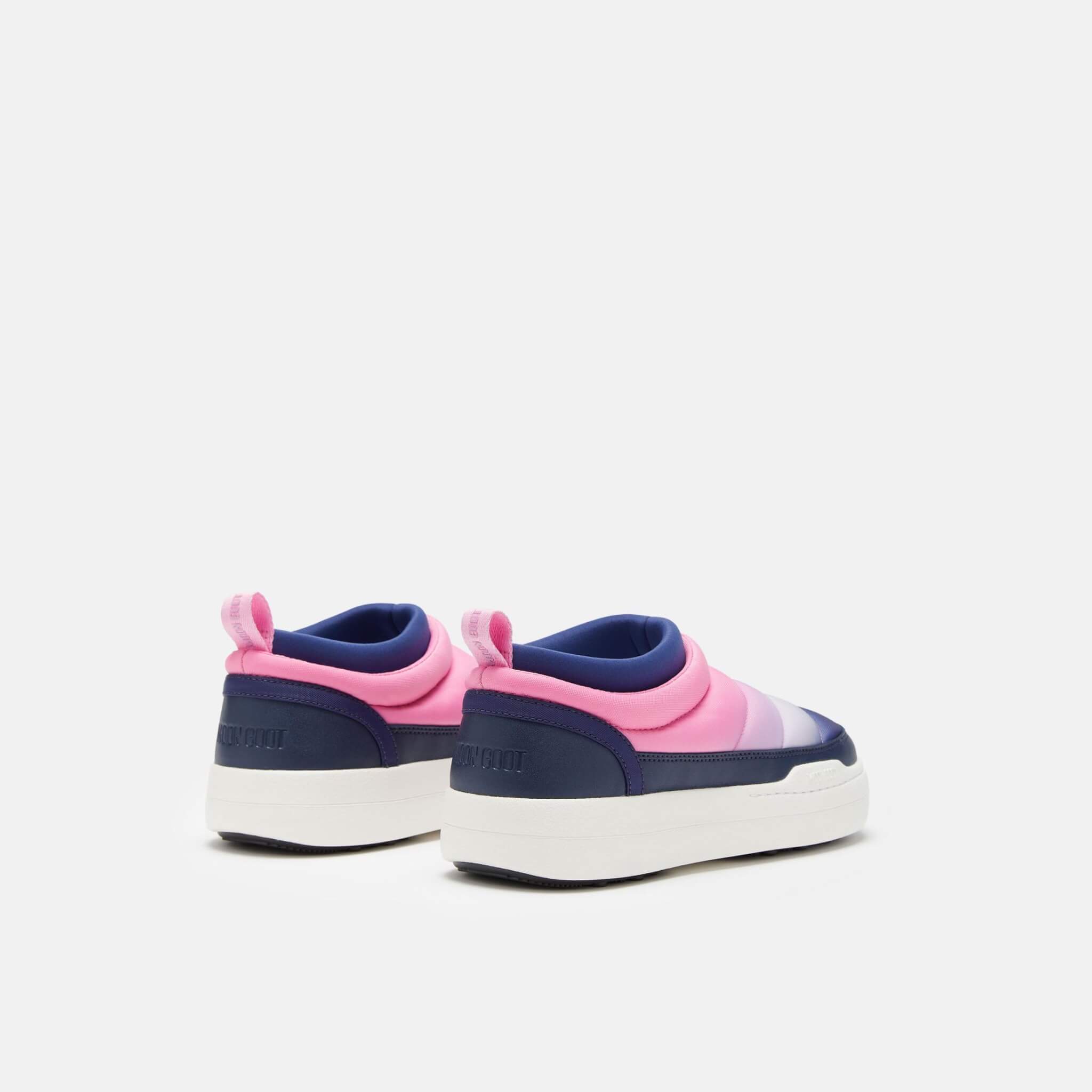 Slip-on albastru-roz Moon Boot Park Soft Moonrise bărbați