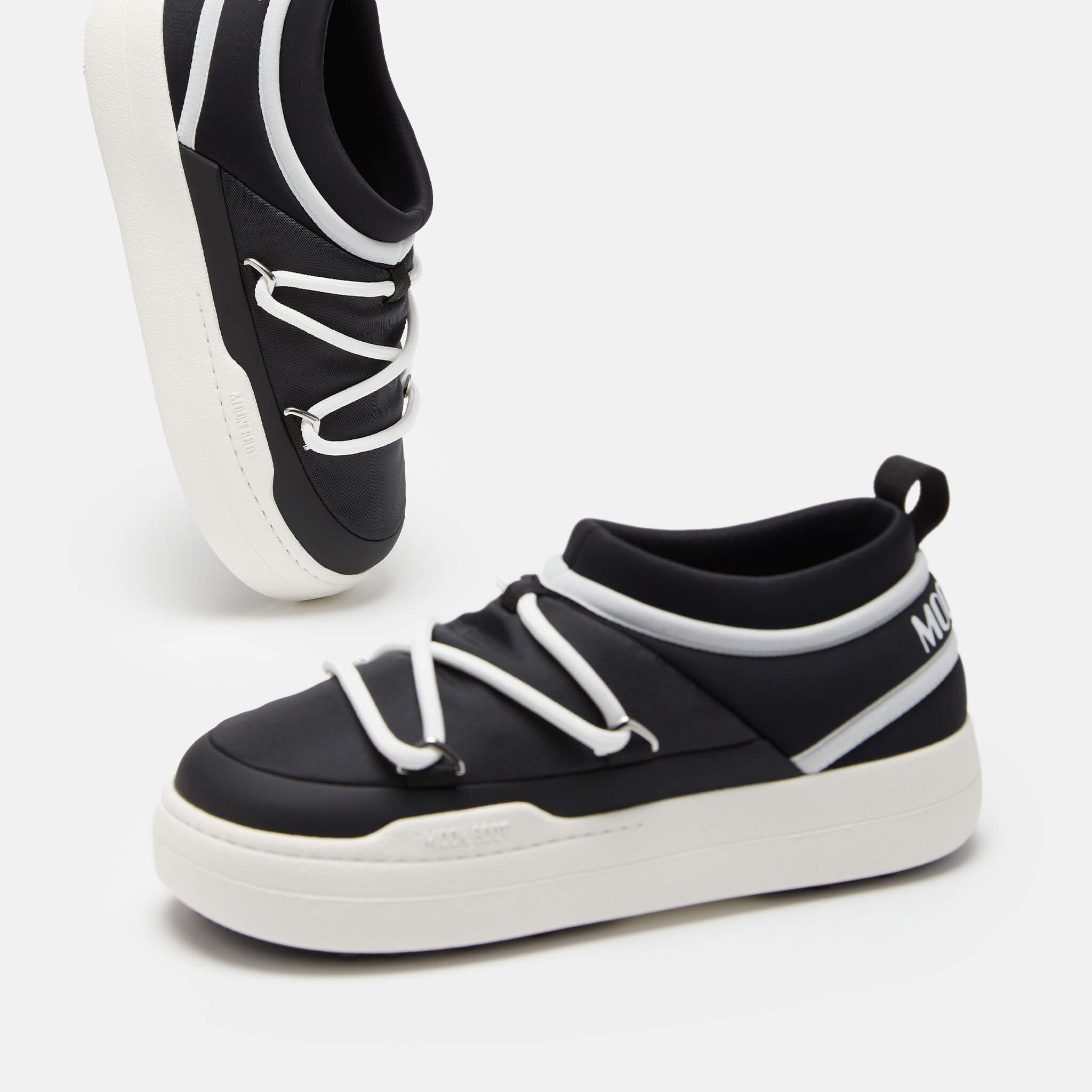 Slip-on negri Moon Boot Park Icon de damă
