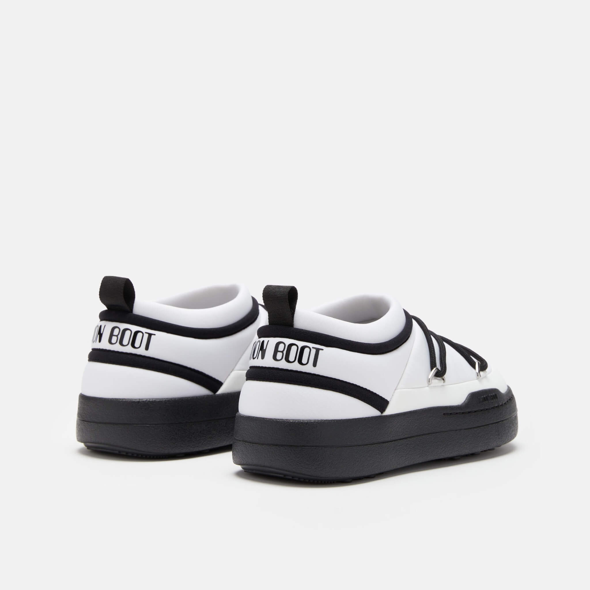 Slip-on alb-negru Moon Boot Park Icon de damă