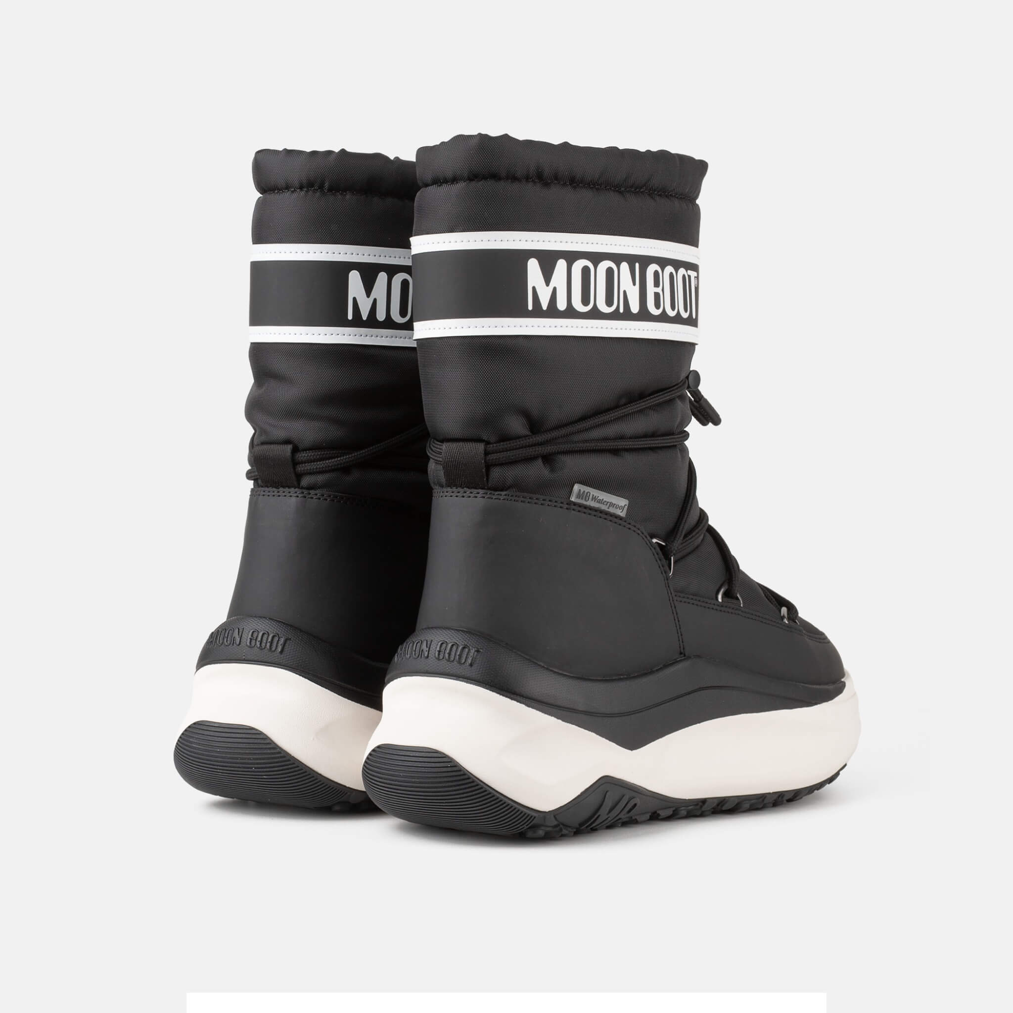Cizme de iarnă negre Moon Boot Moon247 Polar WP bărbați