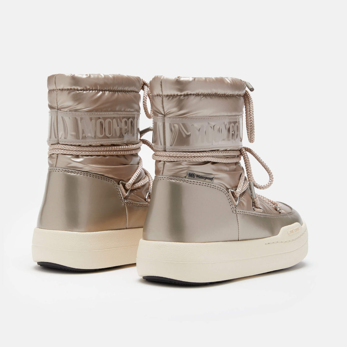 Cizme de iarnă galbene Moon Boot JR Park Boot copii
