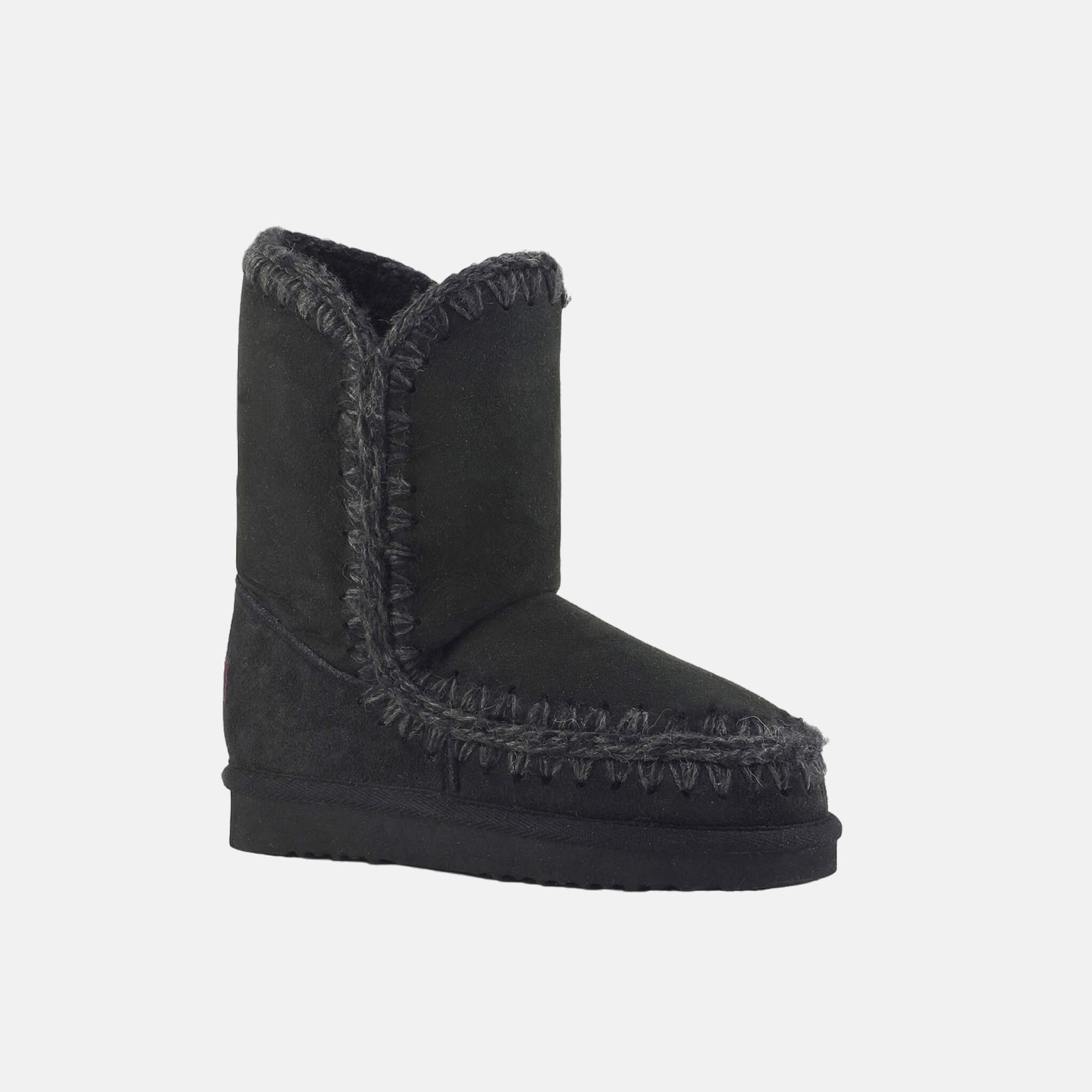 Ghete din lână negre Mou Eskimo de damă