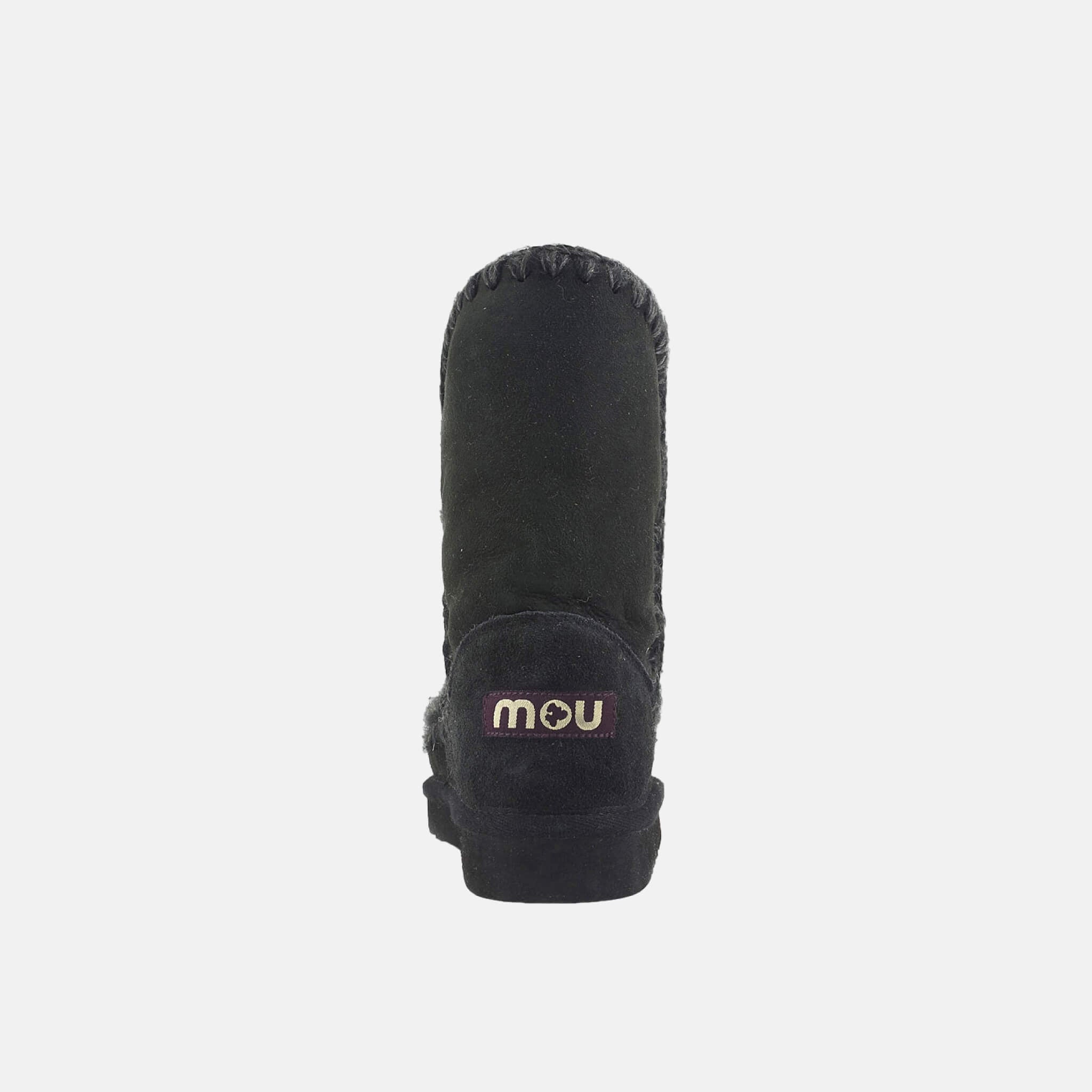 Ghete din lână negre Mou Eskimo de damă