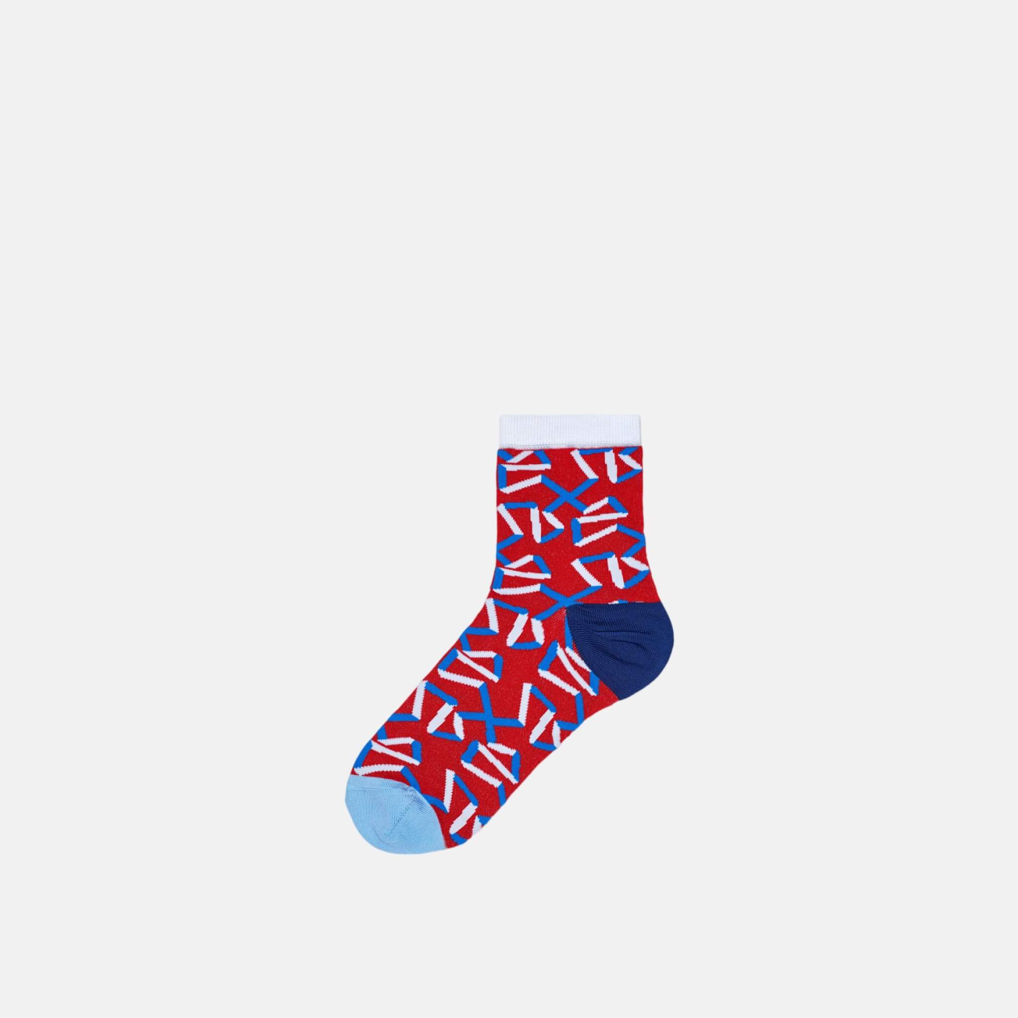 Șosete roșii Happy Socks Adela de damă // colecție Hysteria