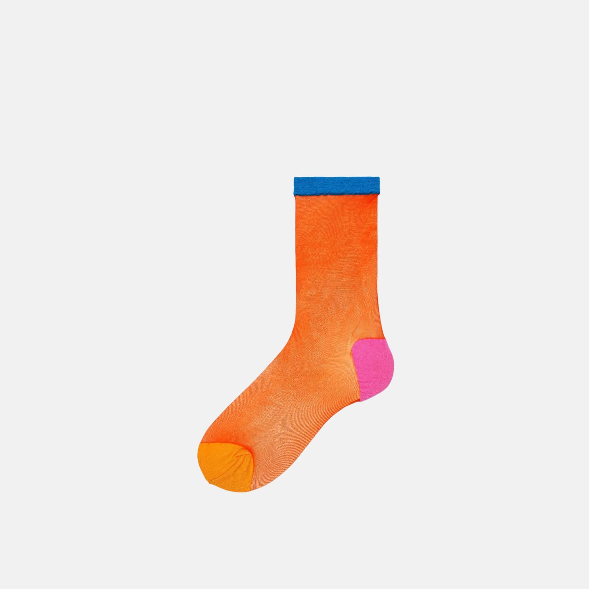 Șosete portocalii Happy Socks Frankie de damă // colecția Hysteria