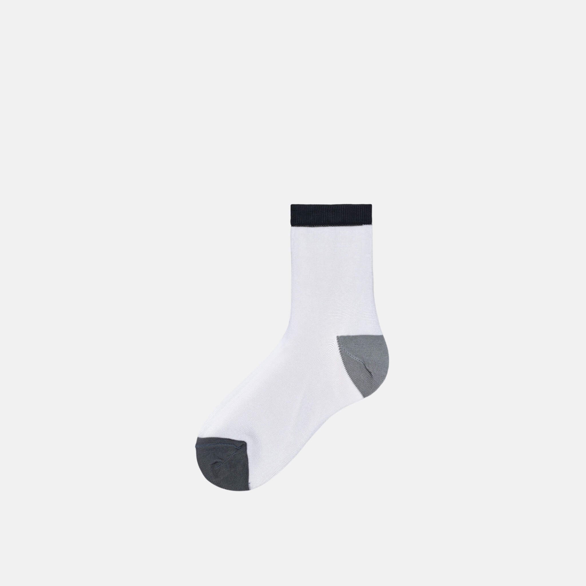 Șosete albe Happy Socks Grace de damă // colecție Hysteria