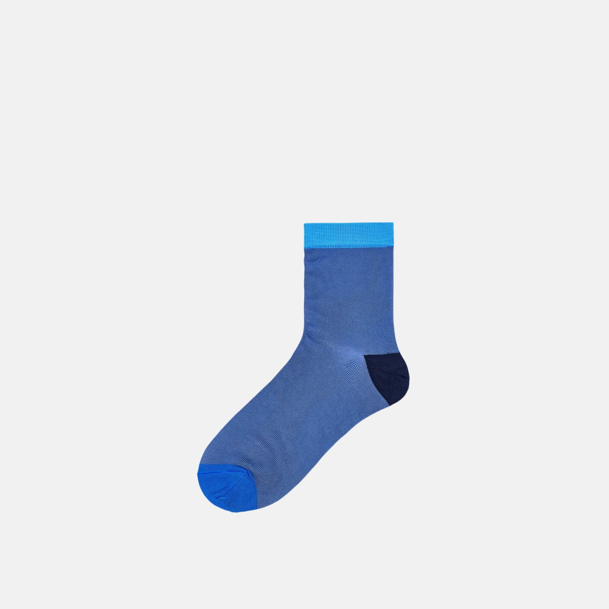 Șosete albastre Happy Socks Grace de damă // colecția Hysteria 1