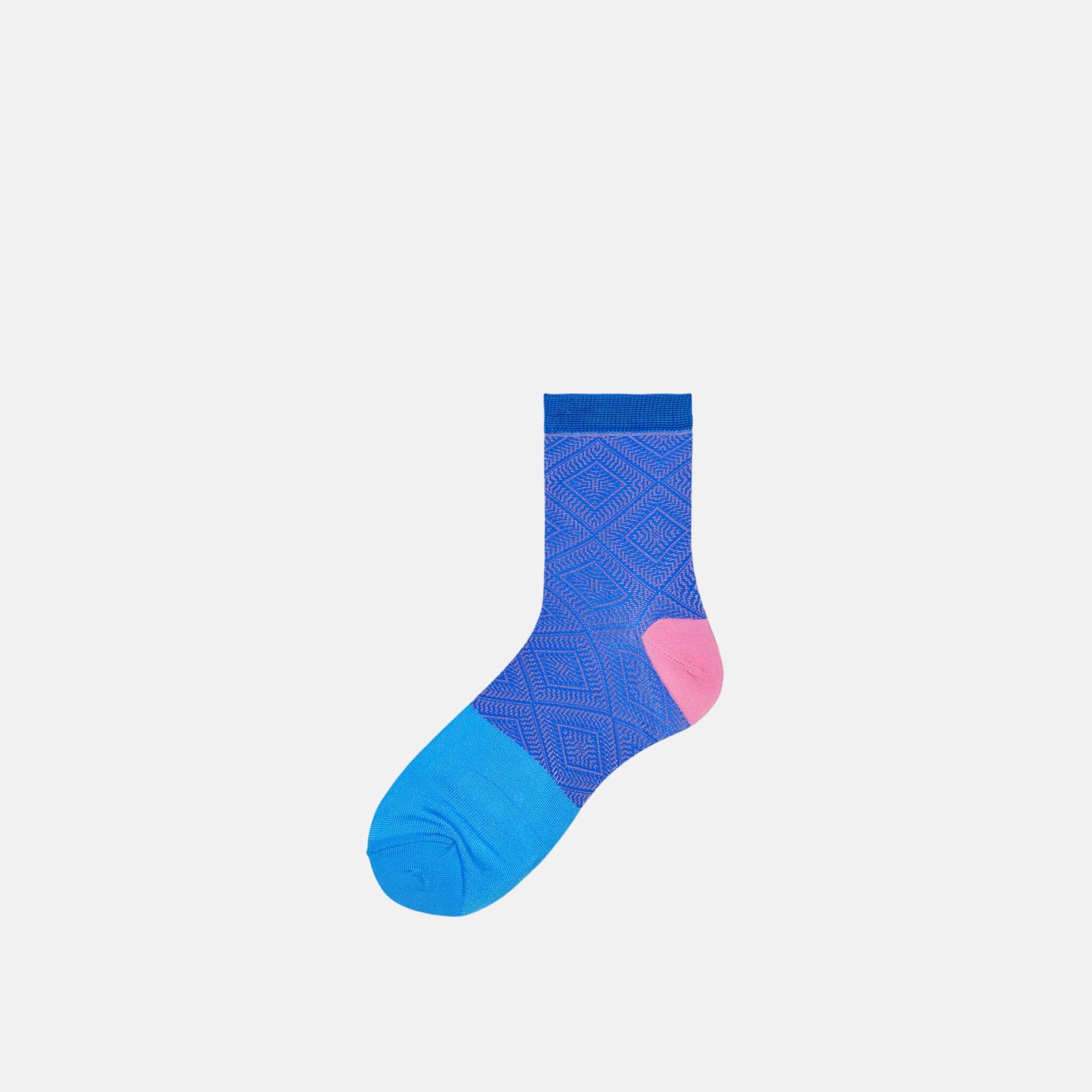 Șosete albastre Happy Socks Jill de damă // colecție Hysteria