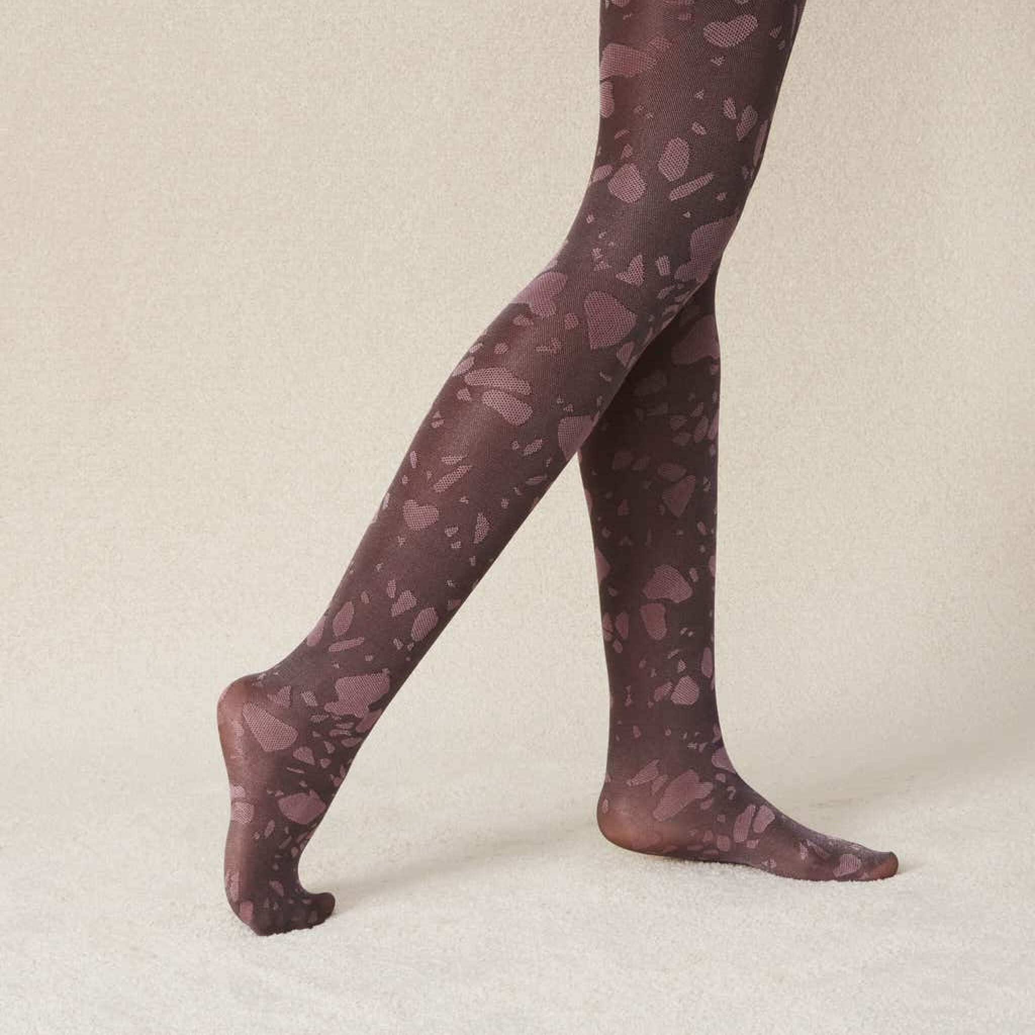 Dresuri maro Happy Socks Sophia de damă // colecție Hysteria