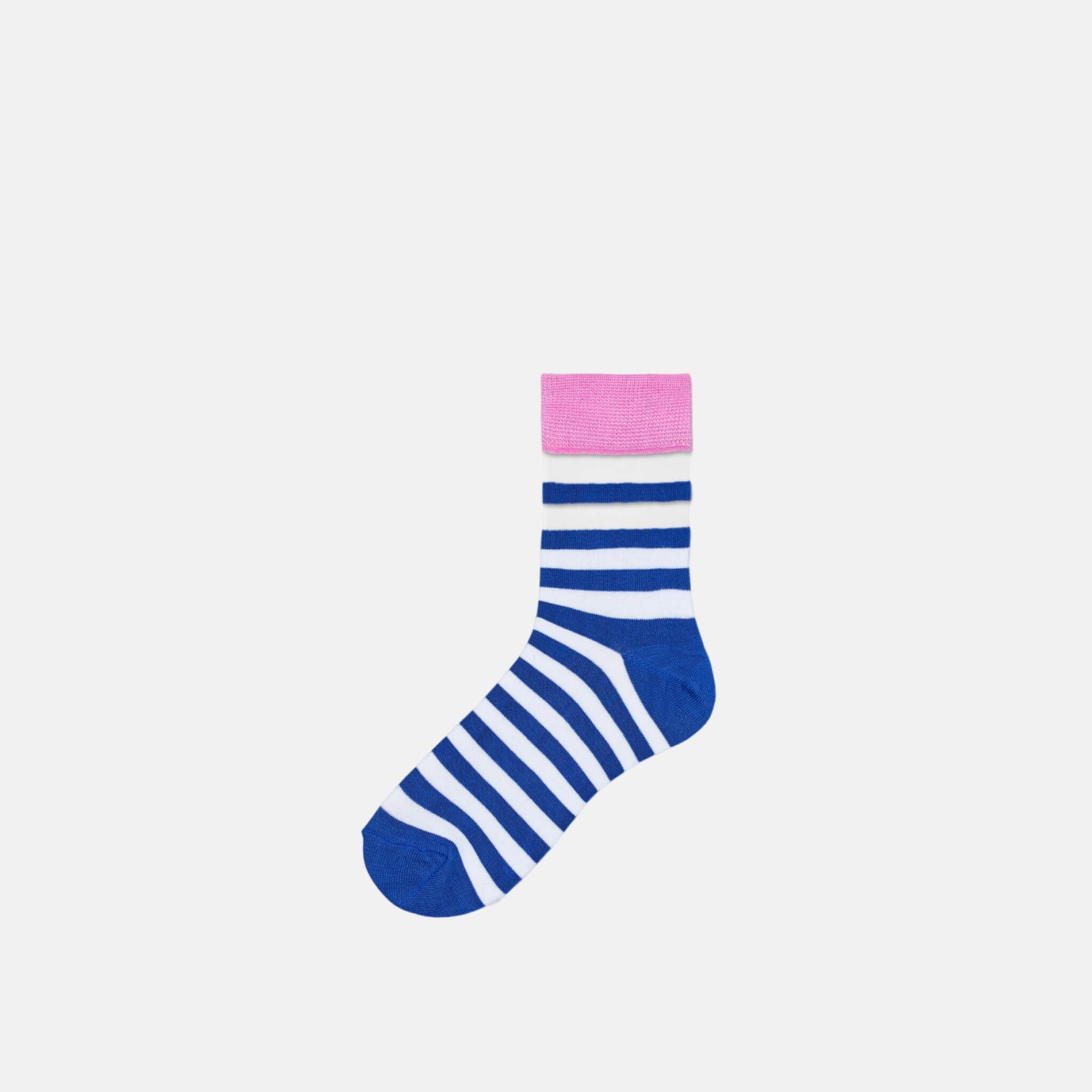 Șosete albastru-alb Happy Socks Verna de damă // colecție Hysteria