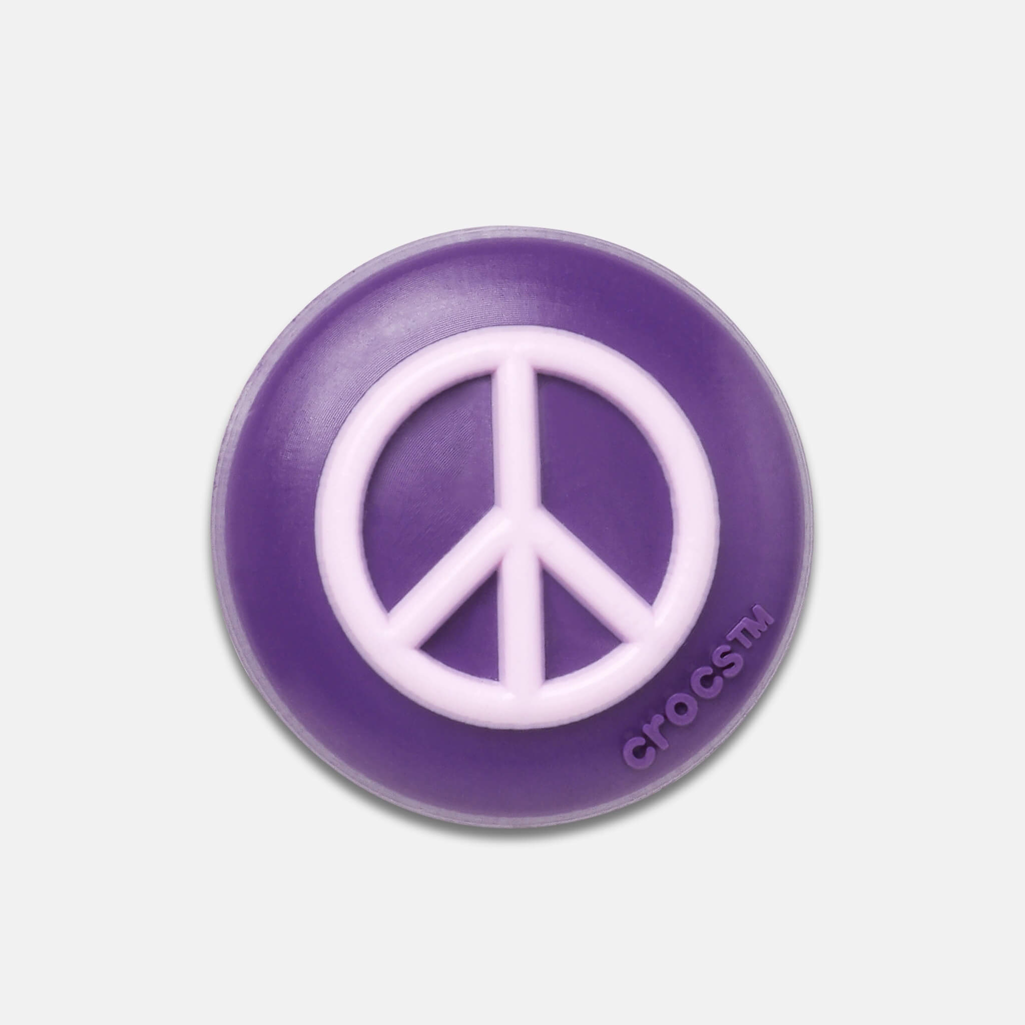 Accesoriu Jibbitz – Black and Pink Peace Sign