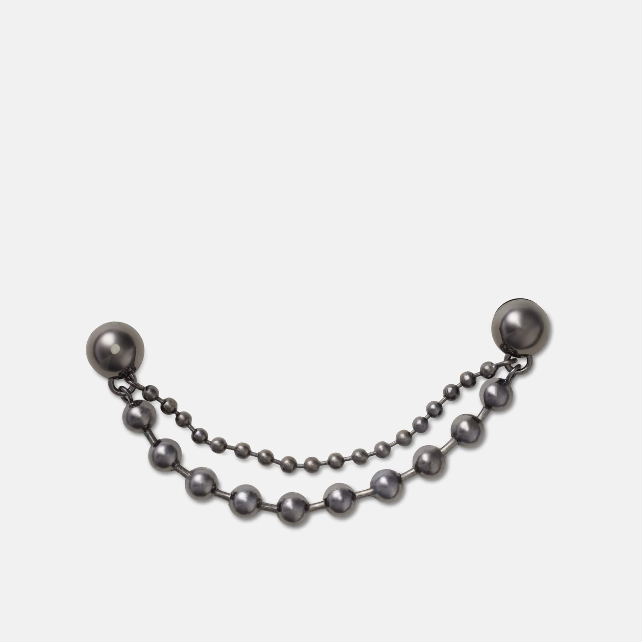 Accesoriu Jibbitz – Double Black Gem Chain