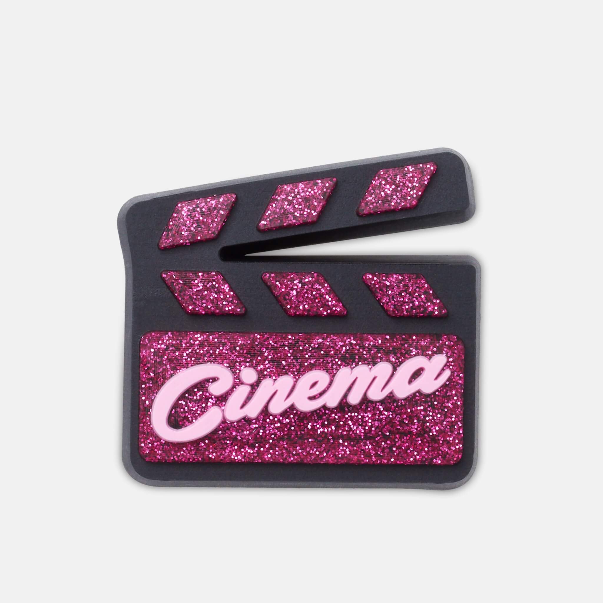 Accesoriu Jibbitz – Pink Clapperboard