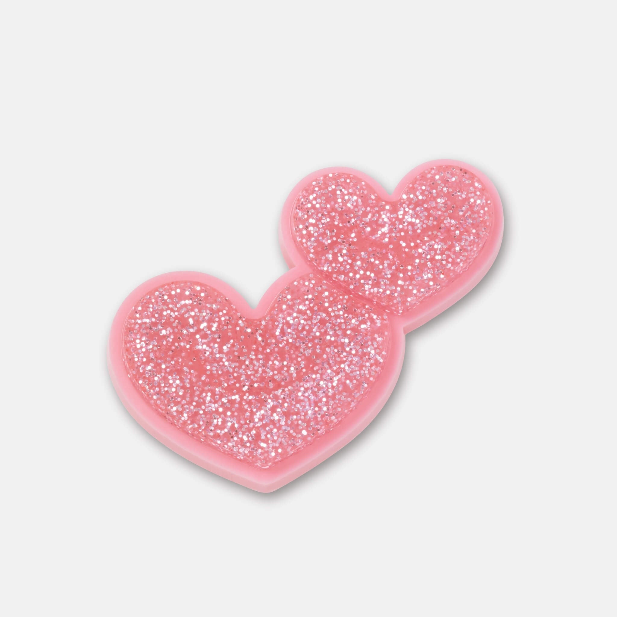 Accesoriu Jibbitz – Glitter Heart Duo