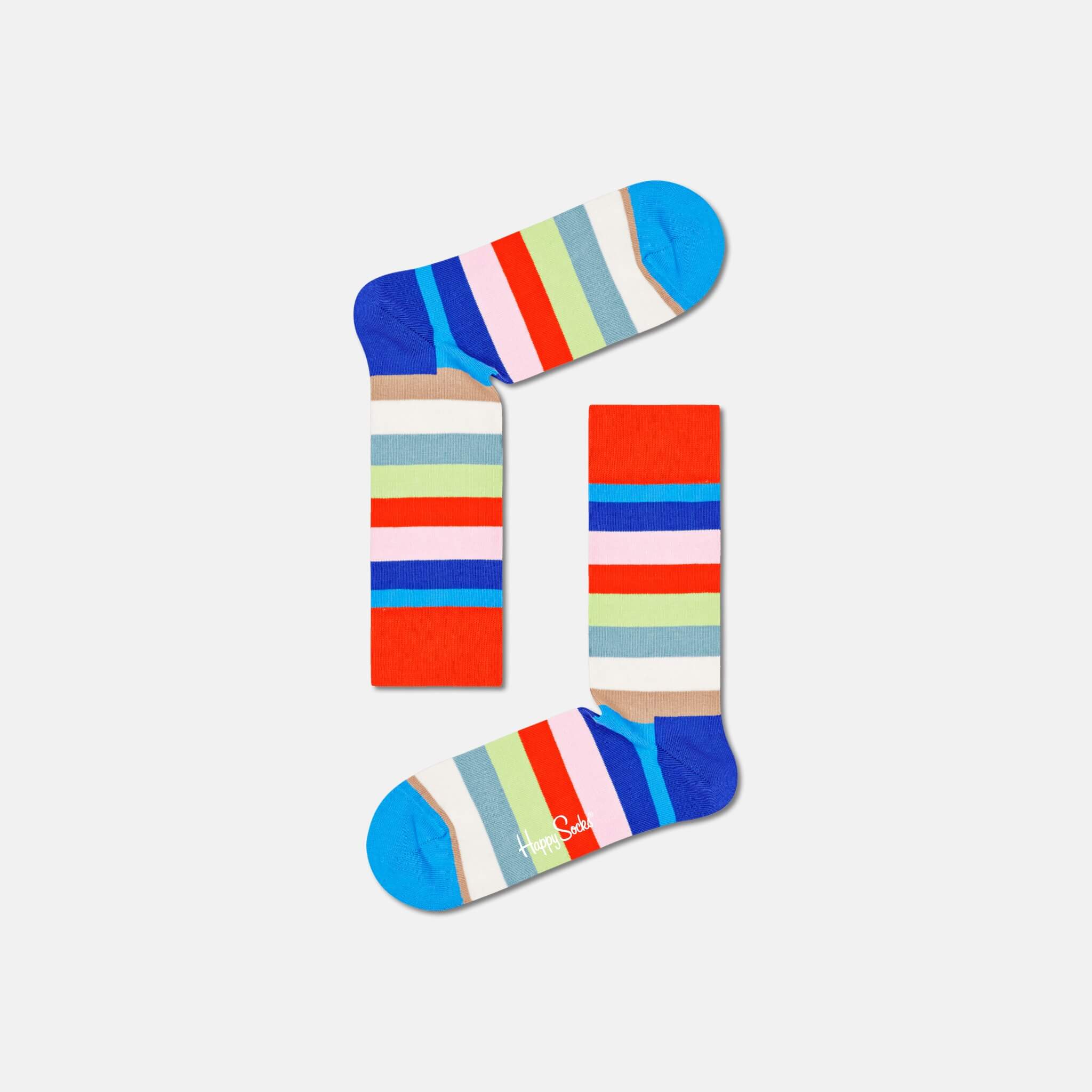 Șosete colorate Happy Socks cu dungi, model Stripe 5