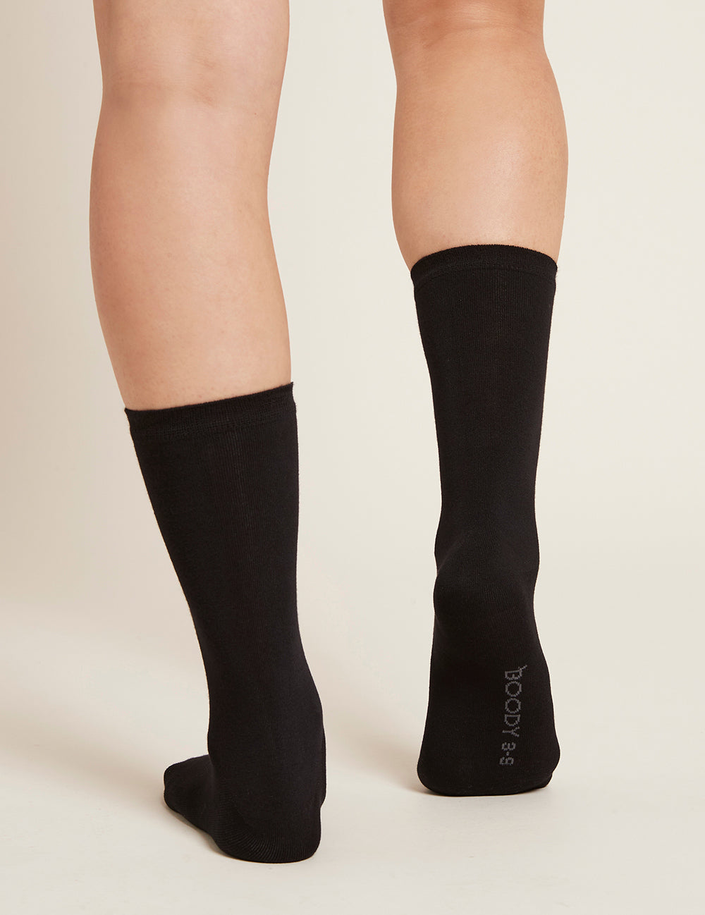 Șosete negre Boody Women's Everyday Socks de damă