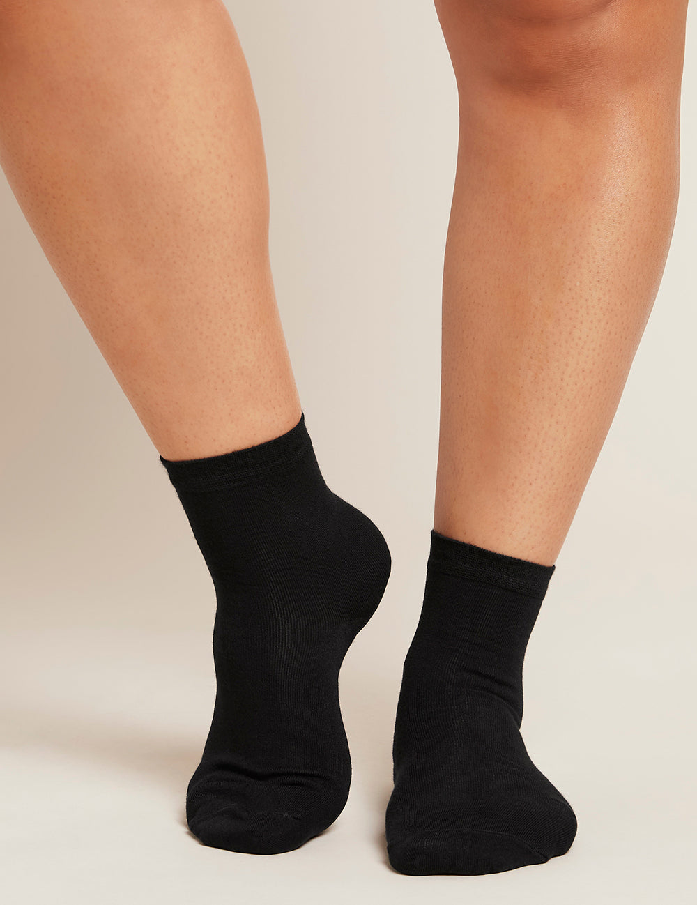 Șosete negre Boody Women's Everyday Ankle Socks de damă