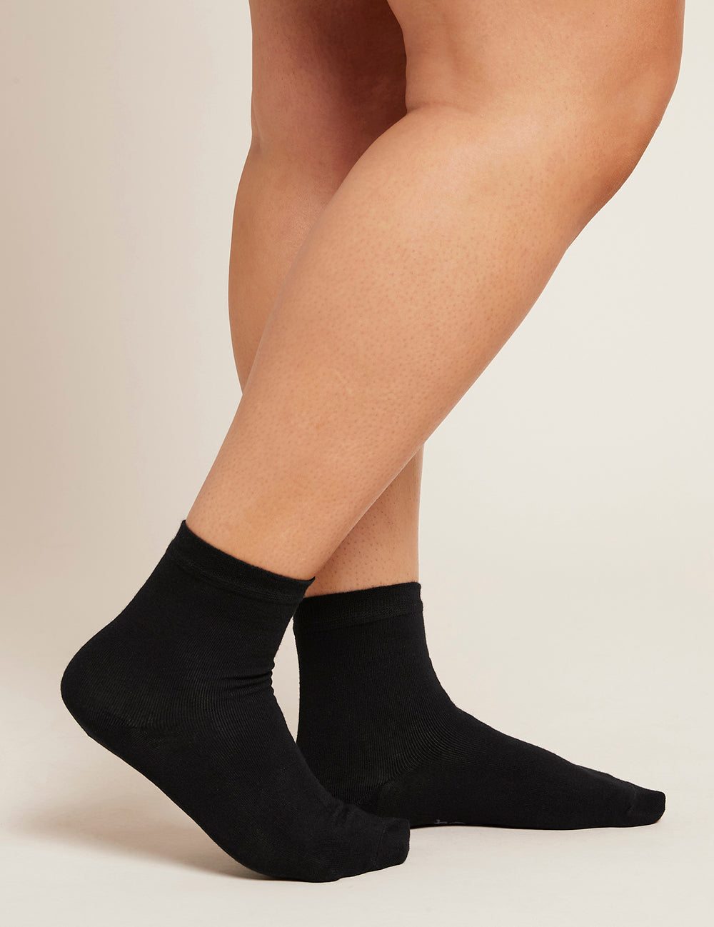 Șosete negre Boody Women's Everyday Ankle Socks de damă